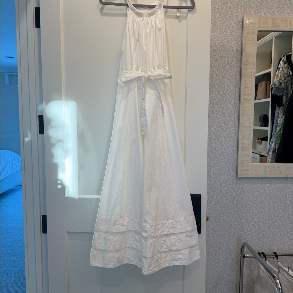 Julia Amory Cryder Dress Blanc Small